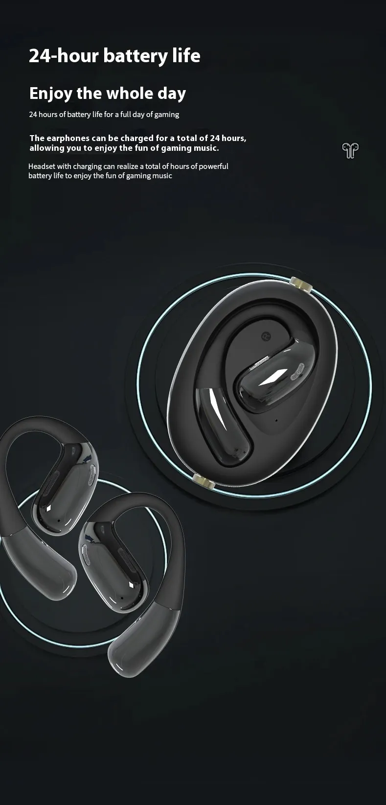 Wireless earbud A60 product
