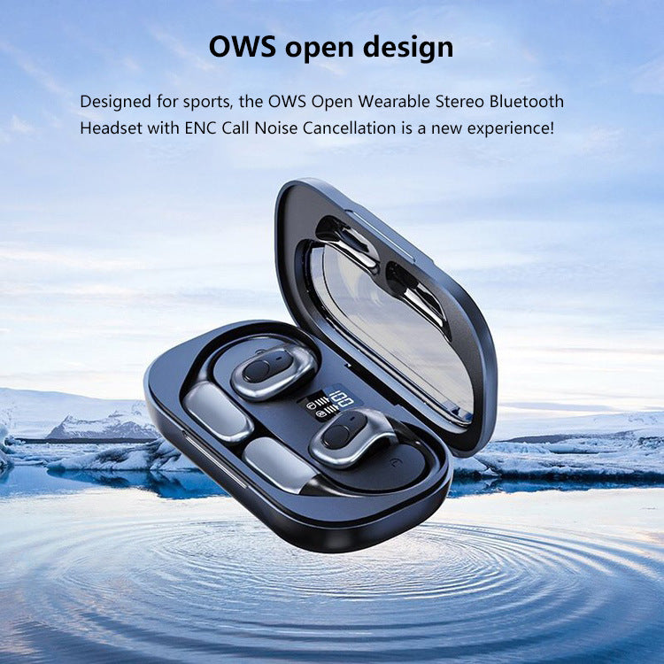 Wireless Ultra Long Endurance Ear Hanging Sports Noise Reduction Q80 OWS